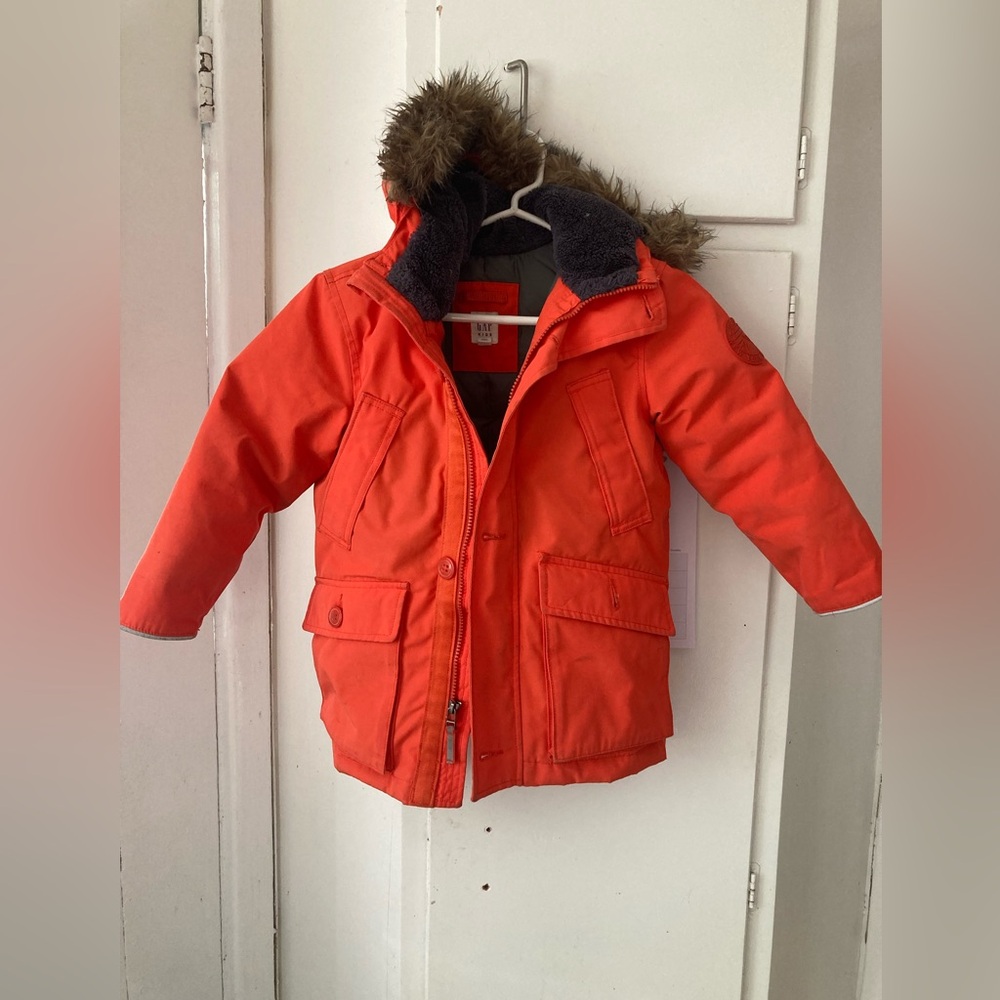 Gap down jacket parka Kid xs 4-6 yrs
